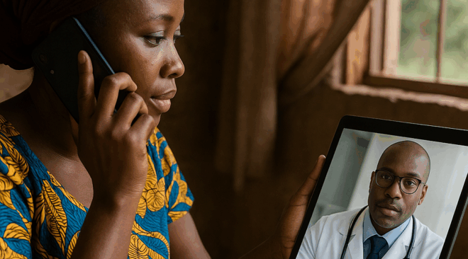 Télémédecine en Afrique : Comment les consultations à distance sauvent des vies dans les zones rurales