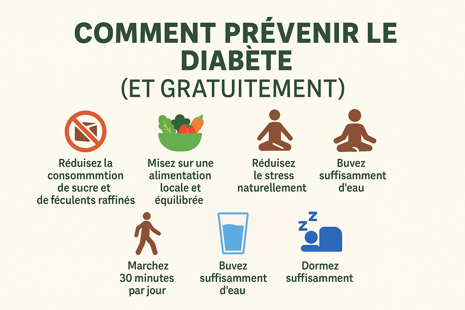 Diabète : Comment prévenir la maladie de façon naturelle et gratuite